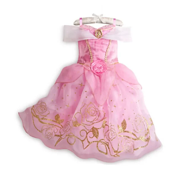 Little Girl Rapunzel Costume Party Fancy Princess Dress Christmas Cosplay Belle Sleeping Beauty Cinderella Carnival Disguise - Image 6