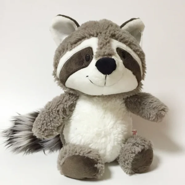 25-35cm Gray Raccoon Plush Toy Lovely Raccoon Cute Soft Stuffed Animals Doll Pillow For Girls Children Kids Baby Birthday Gift - Image 4