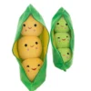 25CM Cute children's baby plush peas filled plant doll toy children kawaii quality pea-shaped pillow toy boy girl gift - Image 6