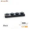 30pcs/lot DIY Blocks Building Bricks Thin 1X4 Educational Assemblage Construction Toys for Children Size Compatible With 3710 - Image 6