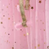 Little Girls Sequins Tulle Cape Children Princess Party Dress Up Cloaks Summer Thin Blue Pink White Halloween Birthday Costumes - Image 5