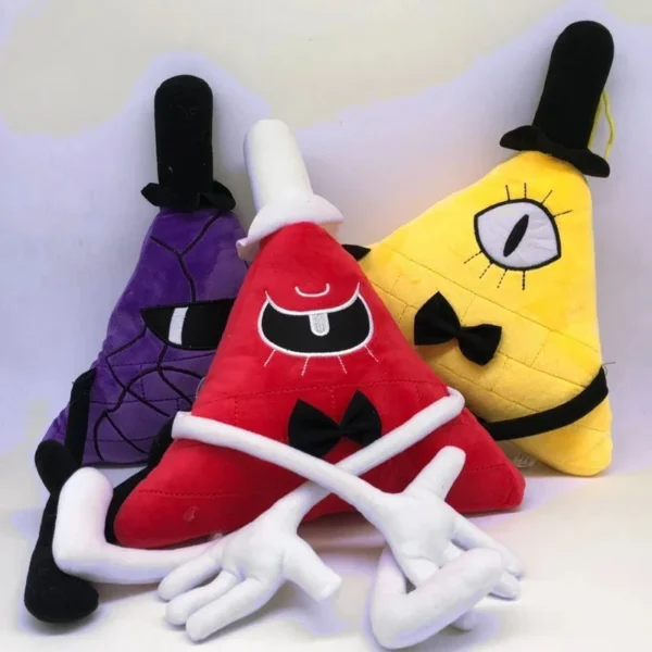 28cm Bill Cipher stuffed Doll Christmas Birthday Gift for Kids Children Cartoon anime games surrounding toys dolls - Image 2