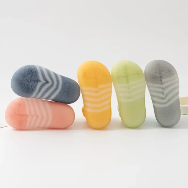 Cartoon Toddler Shoes Animal Pattern Non-slip Silicone Sole Baby Floor Socks Breathable Casual Cotton Baby Boys Girls Shoes - Image 5