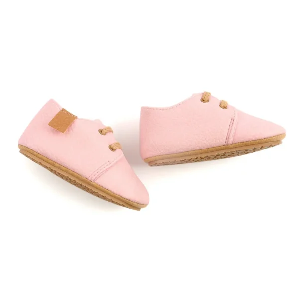 New Baby Shoes Retro Leather Boy Girl Shoes Multicolor Toddler Rubber Sole Anti-slip First Walkers Infant Newborn Moccasins - Image 3