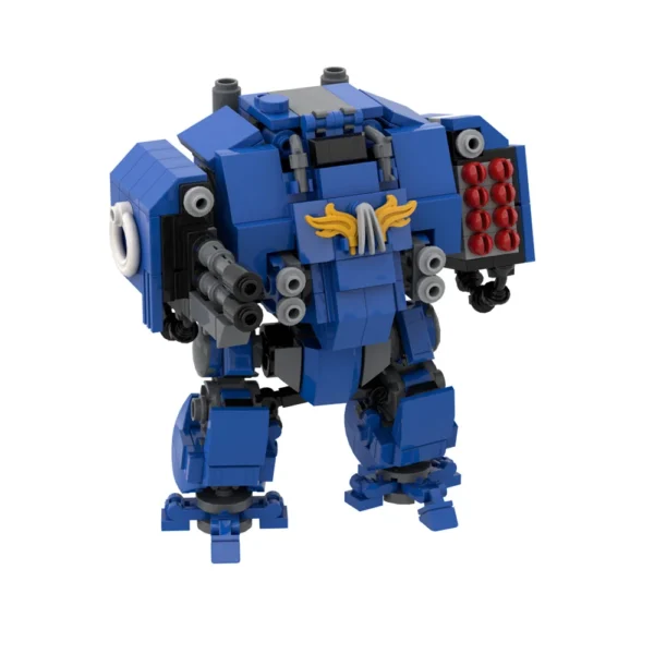 MOC 40K Mecha Game Ballistus Dreadnought Robot Building Block Model High-Tech Mecha Battle Robot Bricks Toys Kids Birthday Gifts - Image 3