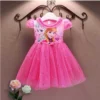 Disney Baby Girls Frozen Elsa Anna Summer Dress Toddler Kids Cartoon Printed Princess Party Cosplay Dresses With Cape Clothes - Image 6
