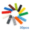 30pcs/lot DIY Blocks Building Bricks Thin 1X4 Educational Assemblage Construction Toys for Children Size Compatible With 3710