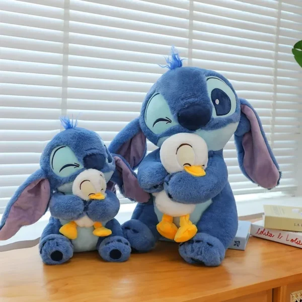 Disney Plush Doll Stitch Lilo Doll Cute Duck Stitch Plush Stuffed Toy Christmas Children's Birthday Gift Kawaii Decoration Toys - Image 3