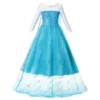 Disney Fancy Queen Frozen Elsa Anna Costume Girls Princess Dress Toddler Halloween Cosplay Party Vesidos For 2-10 Years - Image 3