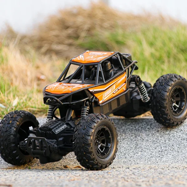 Alloy climbing mountain monster 4WD remote control car toy model 1:16 off-road vehicle rock climbing car remote control for chil - Image 2