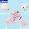 Kids Casual Pink Girls Leather Shoes Fashion For 7-15y Lightweight Running Young Student's Children Sports Girl's Shoe NBGAGA - Image 6