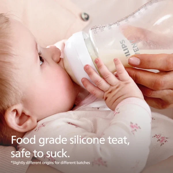 PHILIPS AVENT High boron silicon Glass milk bottle Wide caliber Newborn babies 0 to 6 months Glass milk bottle Anti-Colic - Image 6