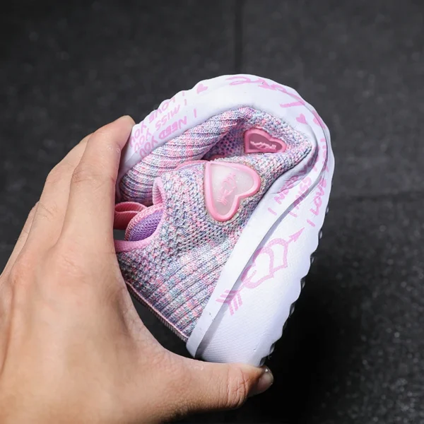 2023 Girls Casual Shoes Light Mesh Sneakers Kids Summer Children Autumn Tenis Cute Sport Cartoon Female Running Sock Footwear 8 - Image 6