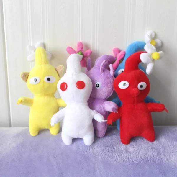 15CM Pikmin Plushie Doll Game Olimar Flower Leaves Bud Chappy Bulborb Soft Stuffed Toy Red Yellow Gift for Kids Fans Birthday - Image 4