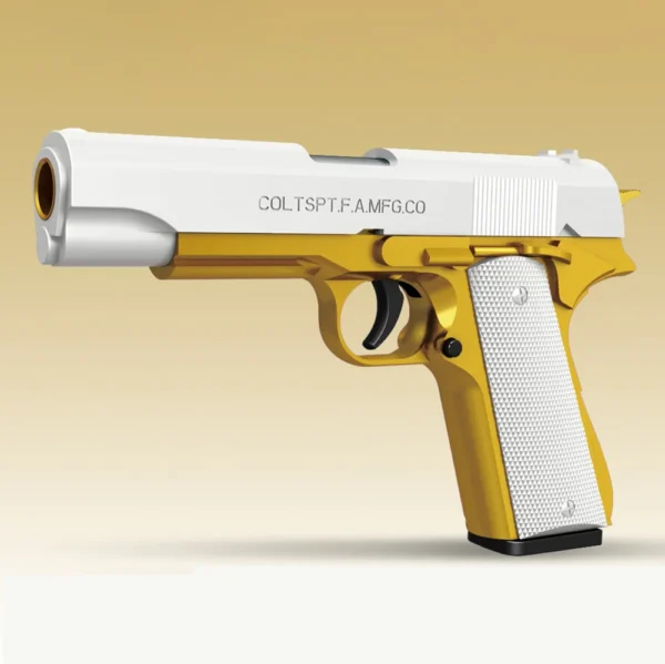 32 Shells And 100 Soft EVA Bullets For Toy gun Glock Colt 1911 Shooting Game For Kids Boys - Image 3