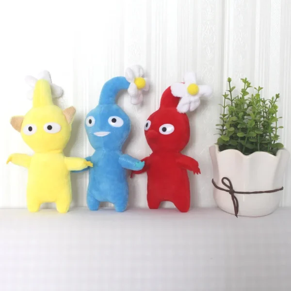 15CM Pikmin Plushie Doll Game Olimar Flower Leaves Bud Chappy Bulborb Soft Stuffed Toy Red Yellow Gift for Kids Fans Birthday - Image 5