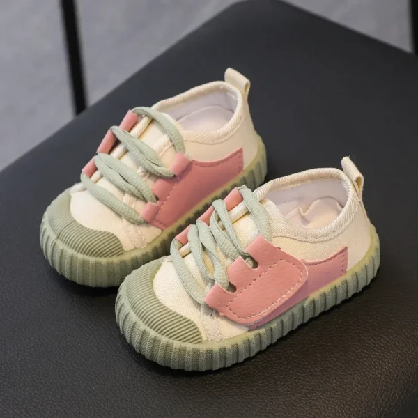 Tennis Baby Girl Boy Casual Shoes Spring Autumn Fashion Infant Toddler Kids Sneakers Comfortable Soft Sole Children Canvas Shoes - Image 6