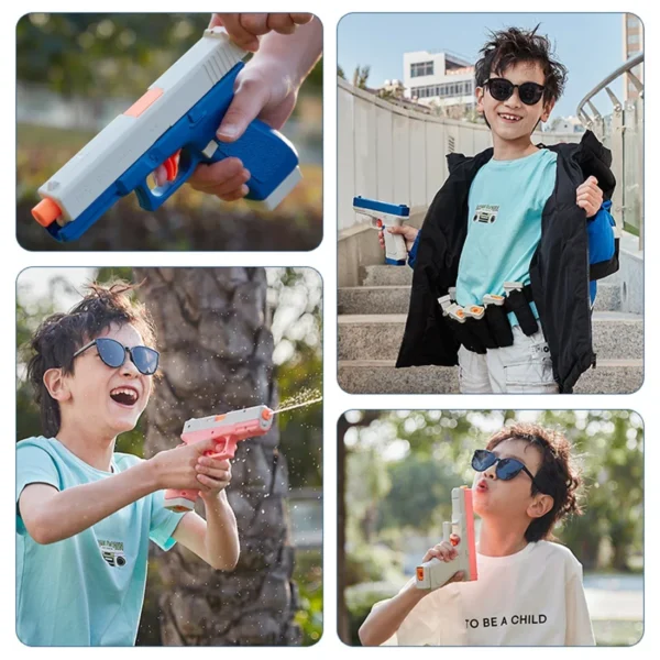 Electric Water Gun Toys Bursts Children's High-pressure Strong Charging Energy Water Automatic Water Spray Children's Toy Guns - Image 6