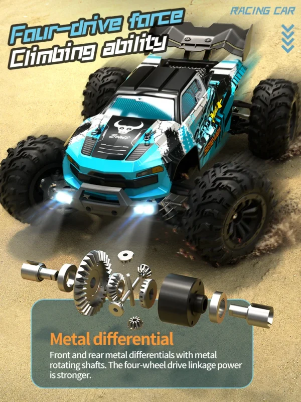 ZLL SG116 MAX/PRO 1:16 High Speed Drift Racing 80KM/H Or 40KM/H Brushless Motor 4WD RC Car Off Road Car Toys for For Kid Gift - Image 4