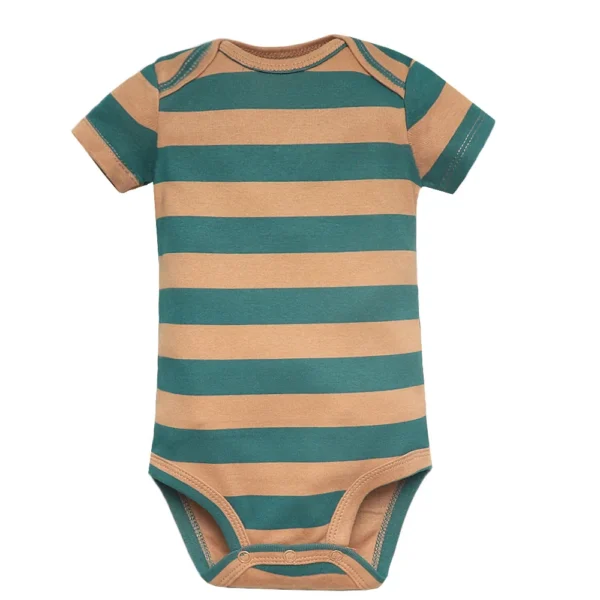 5PCS/Lot Newborn 100% Cotton Baby Boy Girl Clothes Short Sleeve Soft Baby Bodysuits Infant Bebe Clothing Baby Shower Gifts - Image 6