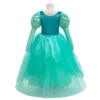 Girls Mermaid Costume For Girls Ariel Princess Mesh Long Gown Kids Oufit Girls Dress Halloween Birthday Gift Party Dress - Image 4