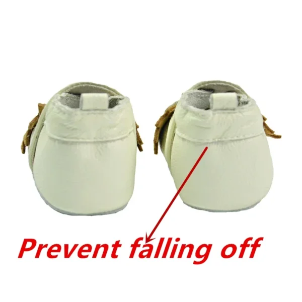 Baby Shoes Soft Cow Leather Bebe Newborn Booties for Babies Boys Girls Infant Toddler Moccasins Slippers First Walkers Sneakers - Image 3