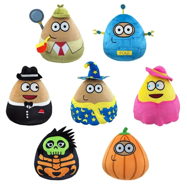 22cm/8.6in Pou Plush Cartoon Alien Toy Kawaii Stuffed Animal Doll Hot Game Figure Gifts for Fans - Image 3