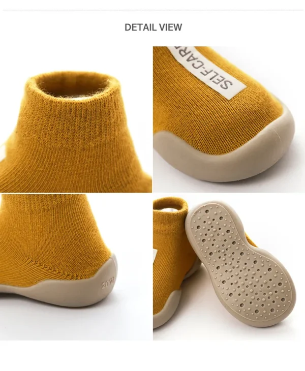 Black Cute Shoes Baby Walker Baby Boy Slippers Children Casual Shoes Toddler Boy Anti-slip Baby Sneakers Toddler Girl Shoes - Image 6