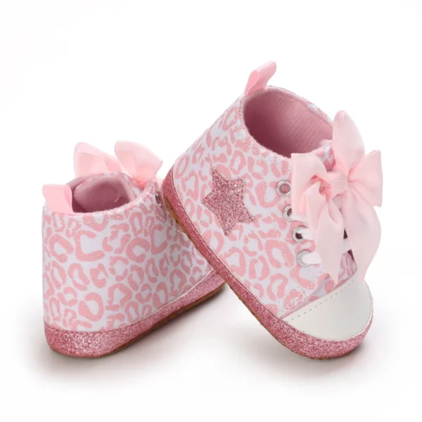Spring and Autumn Women's Baby Casual Sports Shoes Soft Sole Anti slip Indoor and Outdoor Walking Shoes First Step Walking Shoes - Image 4