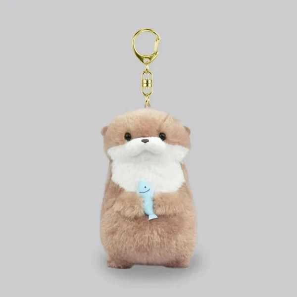 New 11cm Otter Doll Cute Little Otter Little Animal Plush Toy Cute Internet Red Wind Mini Doll Table Decoration Christmas Gift - Image 6