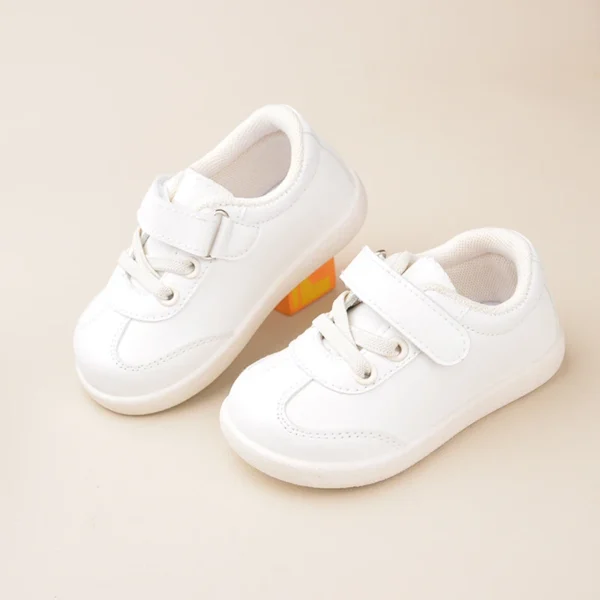Girls Lovely Pink Daily Outdoor Low Top Soft Flat Sports Sneakers Kids Casual Shoes EK9S49 - Image 4