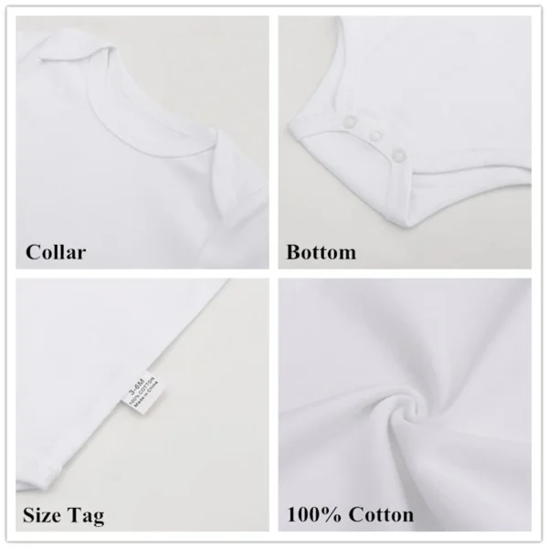 Baby 2025 Pregnancy Announcement Newborn Baby Bodysuits Cotton Summer Boys Girls Romper Jumpsuit Clothes Outfit - Image 6