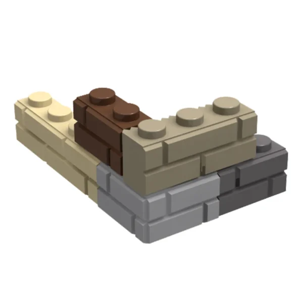 DIY Building Blocks Figures City MOC Thick Wall Bricks Educational Creative Toys for Children Size Compatible with All Brands - Image 3