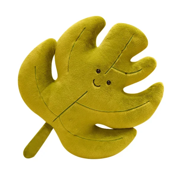 Creative Simulation Leaves Plush Hug Pillow Cartoon Maple Leaves Soft Stuffed Plant Soft Plushies Kids Toys for Girls Home Decor - Image 6