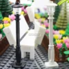 Marumine 30PCS MOC Bricks City Fence Accessories Railing Stairs House Pieces Garden Military Building Blocks Parts 30056 33303 - Image 6