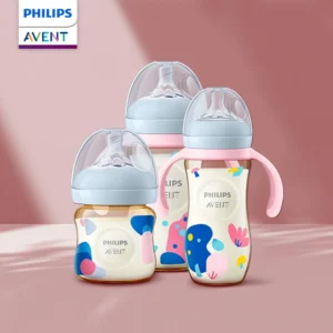 PHILIPS AVENT Newborn baby PPSU bottles reduce flatulence 0-6 months or more TPE material non-slip thread-off proof handle