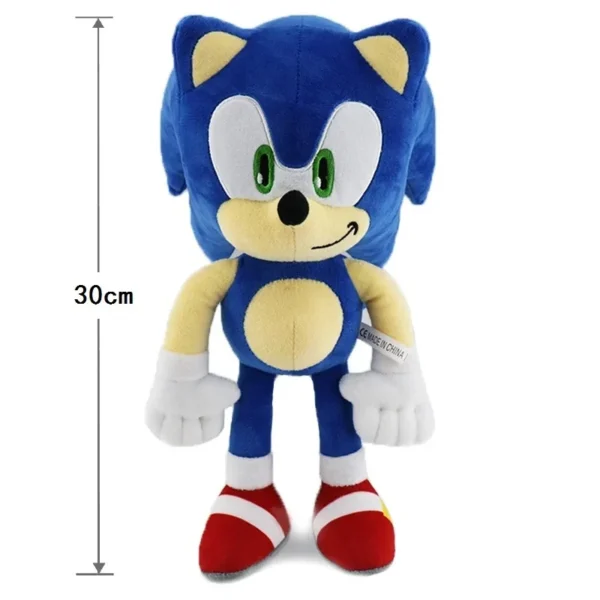 30cm Sonic peluches toy cartoon hedgehog Amy Rose knuckle tail soft stuffed doll child birthday Sonic lovely toys - Image 3