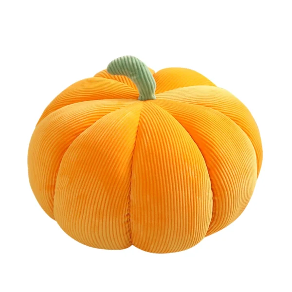 Kawaii Nordic Halloween Pumpkin Plush Toy Plushie Soft Plant Stuffed Doll Holidays Props Decorative Throw Pillow for Kids - Image 2