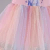 2024 New Girls Clothes Summer Flying Sleeve Kids Dress Party Baby Dresses for Children Clothing Frozen Elsa Princess Dresses - Image 5
