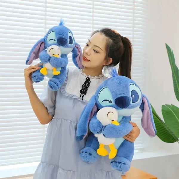 Disney Plush Doll Stitch Lilo Doll Cute Duck Stitch Plush Stuffed Toy Christmas Children's Birthday Gift Kawaii Decoration Toys - Image 5