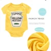 New Summer Baby Boys Girls Clothes Baby Bodysuit Short Sleeved Letter Baby Bodysuits One Pieces Cute Babies Twins Clothes #Y - Image 2