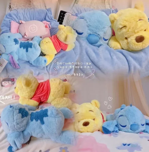 Disney Kawaii Lilo Stitch Plush Toys Stuffed Doll Cartoon Car Sofa Cushion Pillow Peluches Toys Children Girl Birthday Gift - Image 3