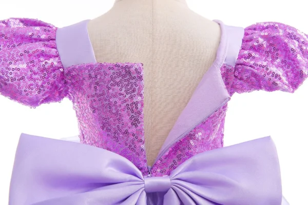 Disney Rapunzel Girl Princess Dress Cosplay Tangled Halloween Birthday Party Vestido Kids Birthday Costume - Image 6