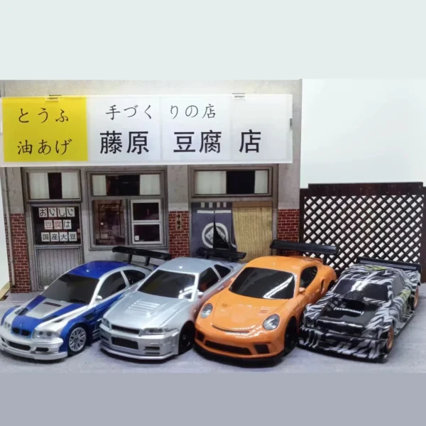 2.4G RC Drift Car 1/43 4WD Remote Control Car High Speed Four Wheel Drive Radio Controlled Mini Racing Car Model Boy Toy Gift - Image 3