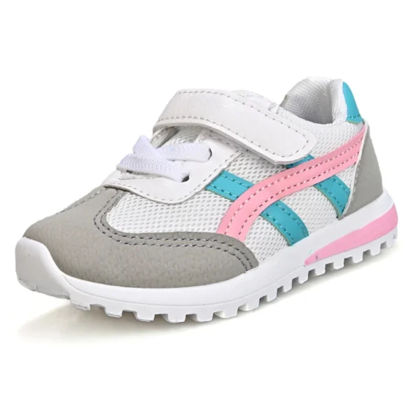 Children's Popular Outdoor Sports Shoes Children Breathable Mesh Running Shoes Baby Comfortable Sports Shoes Boys Casual Sneaker - Image 6
