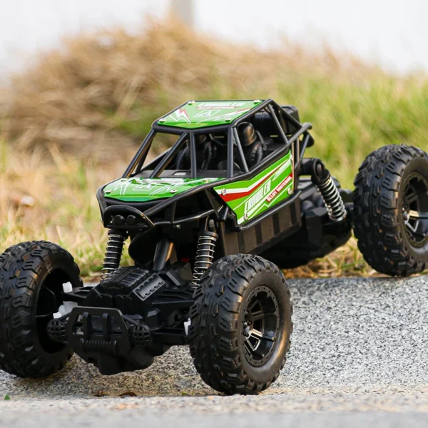 Alloy climbing mountain monster 4WD remote control car toy model 1:16 off-road vehicle rock climbing car remote control for chil - Image 3