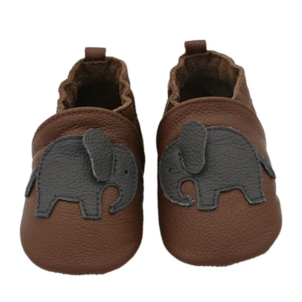 Baby Shoes Soft Cow Leather Bebe Newborn Booties for Babies Boys Girls Infant Toddler Moccasins Slippers First Walkers Sneakers - Image 4