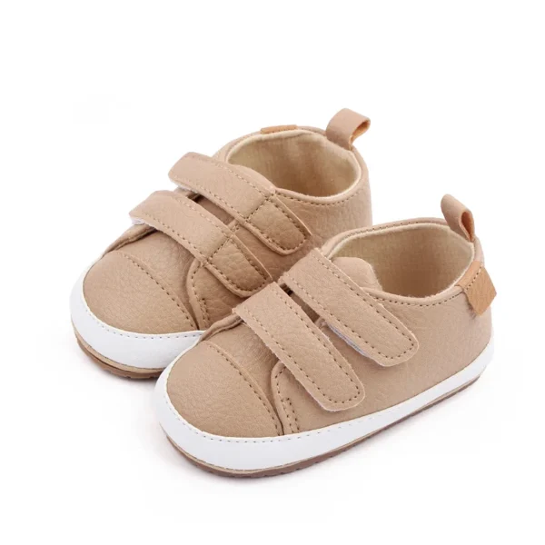 Baby Casual Sneaker Spring and Autumn Soft PU and TPR Sole Anti-slip High Quality Hot Selling 2023 New Fashion for Toddler 0-12M - Image 3