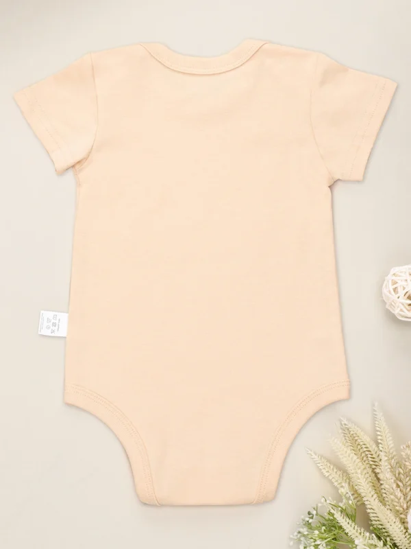 Sorry Daddy You Now Have Two Bosses Creative Baby Onesie Cute Khaki Short Sleeve Bodysuit Newborn Clothes Boy Girl Romper - Image 2
