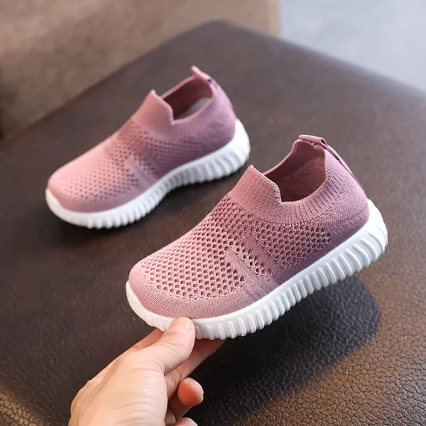 Children Running Sneakers Boys Kids Shoes Mesh Breathable Anti-Slip Walking Patchwork Tenis Toddler Soft Soled Girls Shoes - Image 2
